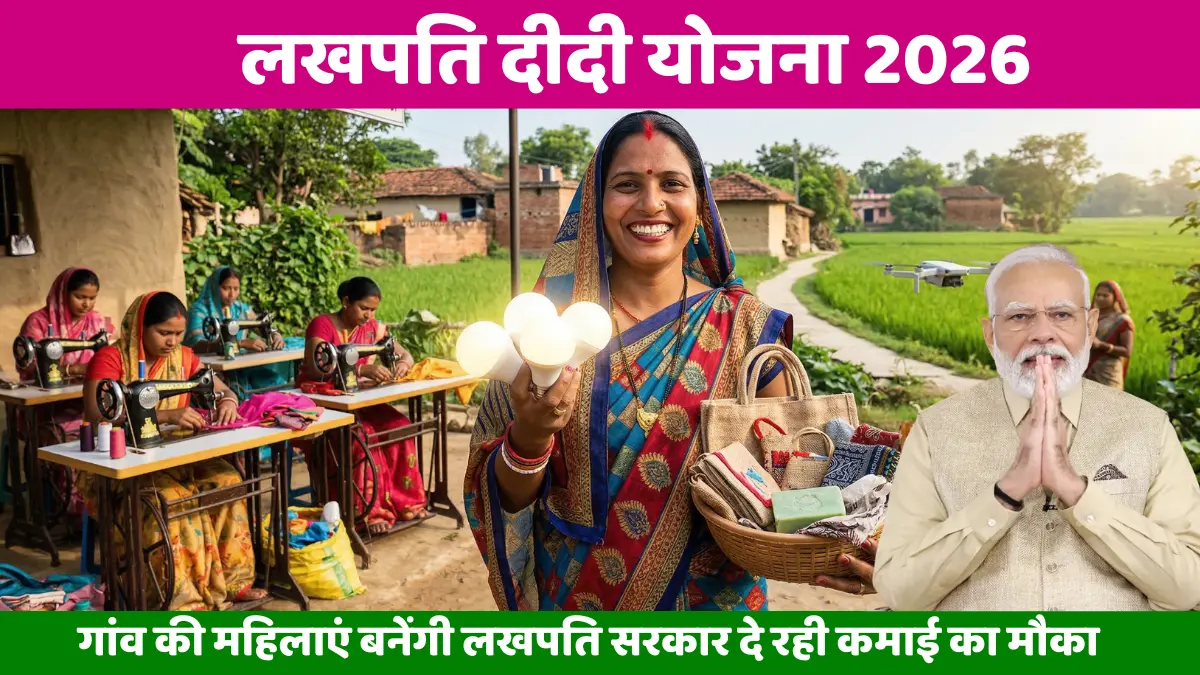 Lakhpati Didi Yojana rural women empowerment scheme India
